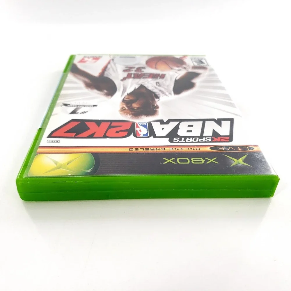 NBA 2K7 (Microsoft Xbox, 2006) Missing Cellophane New Factory Sticker Sealed